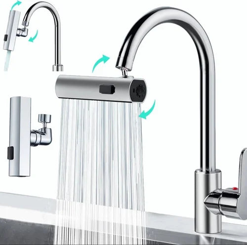 3 MODE KITCHEN WATERFALL FAUCET